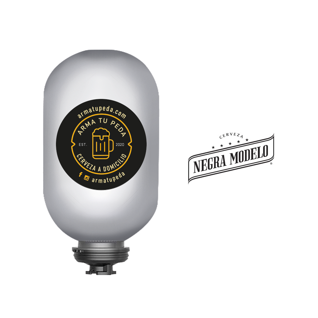 Barril de cerveza comercial Negra Modelo